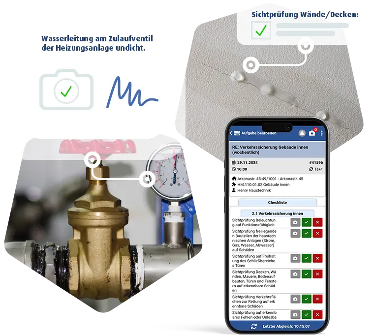 Mobile Bearbeitung vor Ort im hausmanager Mobile Bearbeitung vor Ort im hausmanager